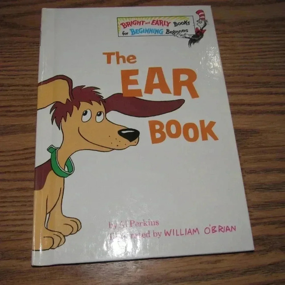 “THE EAR BOOK” by  Al Perkins Bright and Early Hardcover Book for Beginners - Picture 1 of 4